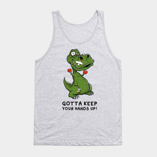 Keep Your Hands Up! Tank Top by CaffeineBlitz